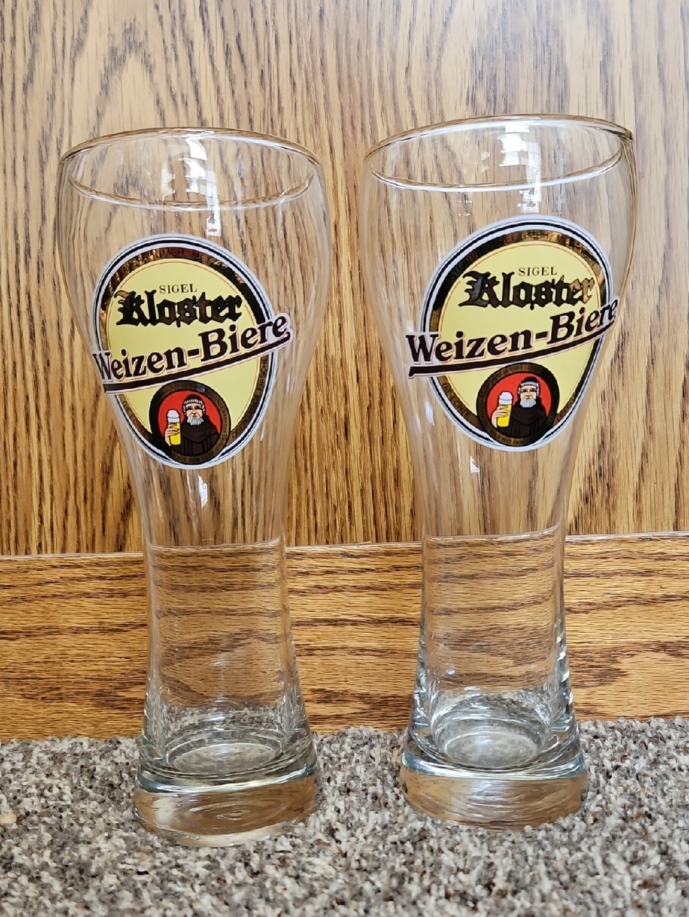 Sigel Kloster Collectible Monk Pilsner Weizen-Biere Beer Ale Stout Lager